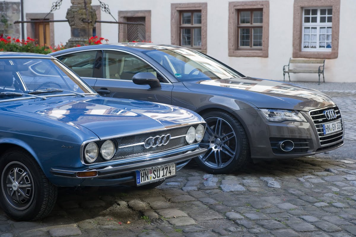 the iconic Audi 100 Coup