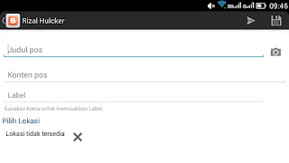Cara Ngeblog Dengan HP Android