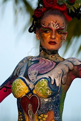 Body Paintings Hot Pictures 2011