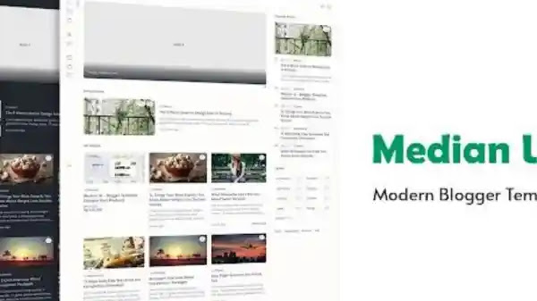 تحميل قالب Median UI Premium Blogger مجانًا | دليل شامل لتحسين تجربة المستخدم