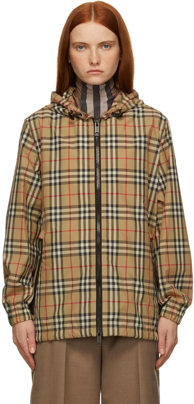 BURBERRY 驼色 Everton 雨衣