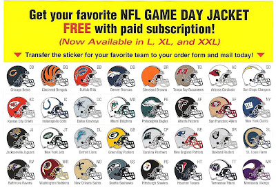 Helmet Stickers on Free Set Of Nfl Helmet Stickers In The Mail  This Sheet Of Stickers