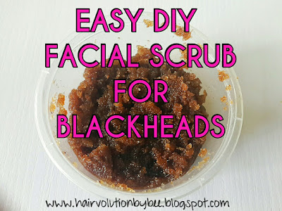 diy facial scrub for acne