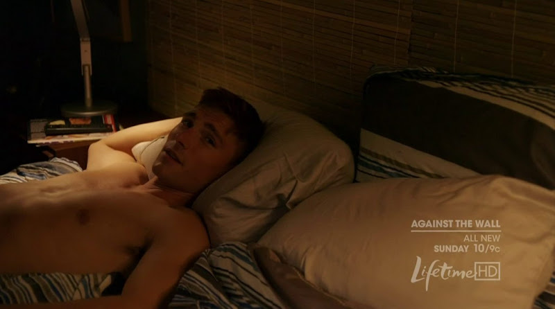 Andrew W. Walker Shirtless in Against the Wall s1e01