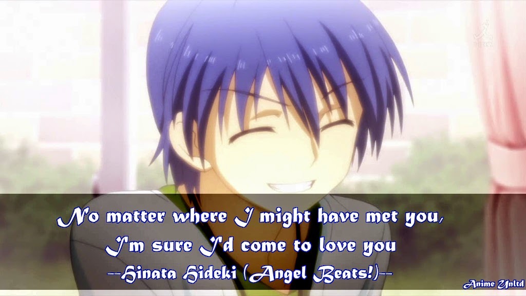 My Anime Review Angel Beats Quotes