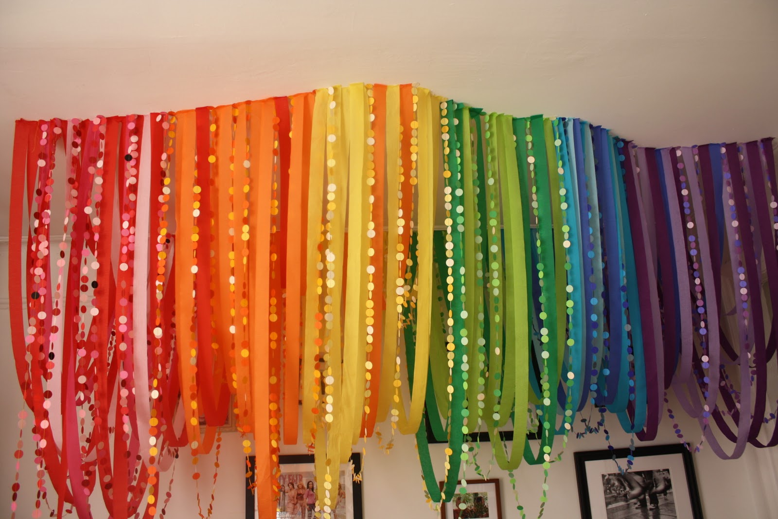 Be Different Act Normal Rainbow  Streamers Party  Decor 