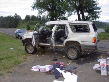 SUV Crash in Walport