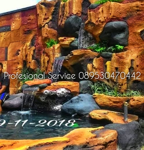 Jasa Tukang Dekorasi Kolam Tebing Madura | Jasa Pembuatan Kolam Air Terjun Terbaik Madura