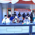Kapolda Sumatera Utara Gelar Konferensi Pers Terkiat Pembunuhan Ketua MUI Labura Dihadiri Kapolres dan Bupati Labura