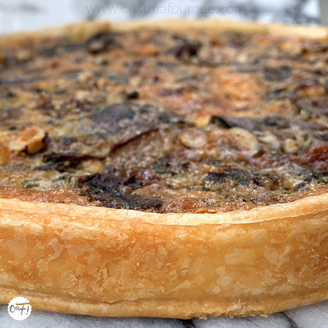 quiche aux champignons