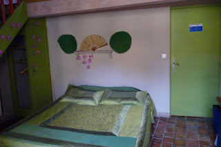 Mi habitación en el Hotel Digoine.