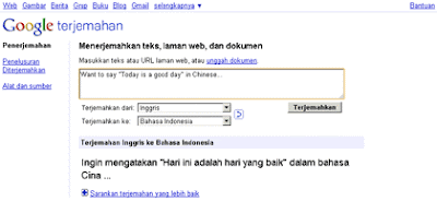 Tampilan Baru Google Translate