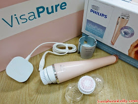 Philips VisaPure, VisaPure, Philips Visapure Beauty Pampering Session, Vila Manja, facial cleansing device