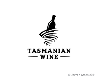 Mẫu thiết kế logo thương hiệu Tasmanian Wine