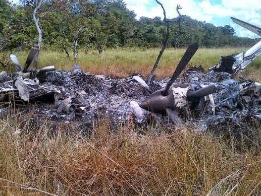 Avioneta destruida en Apure por F-16 Venezolanos