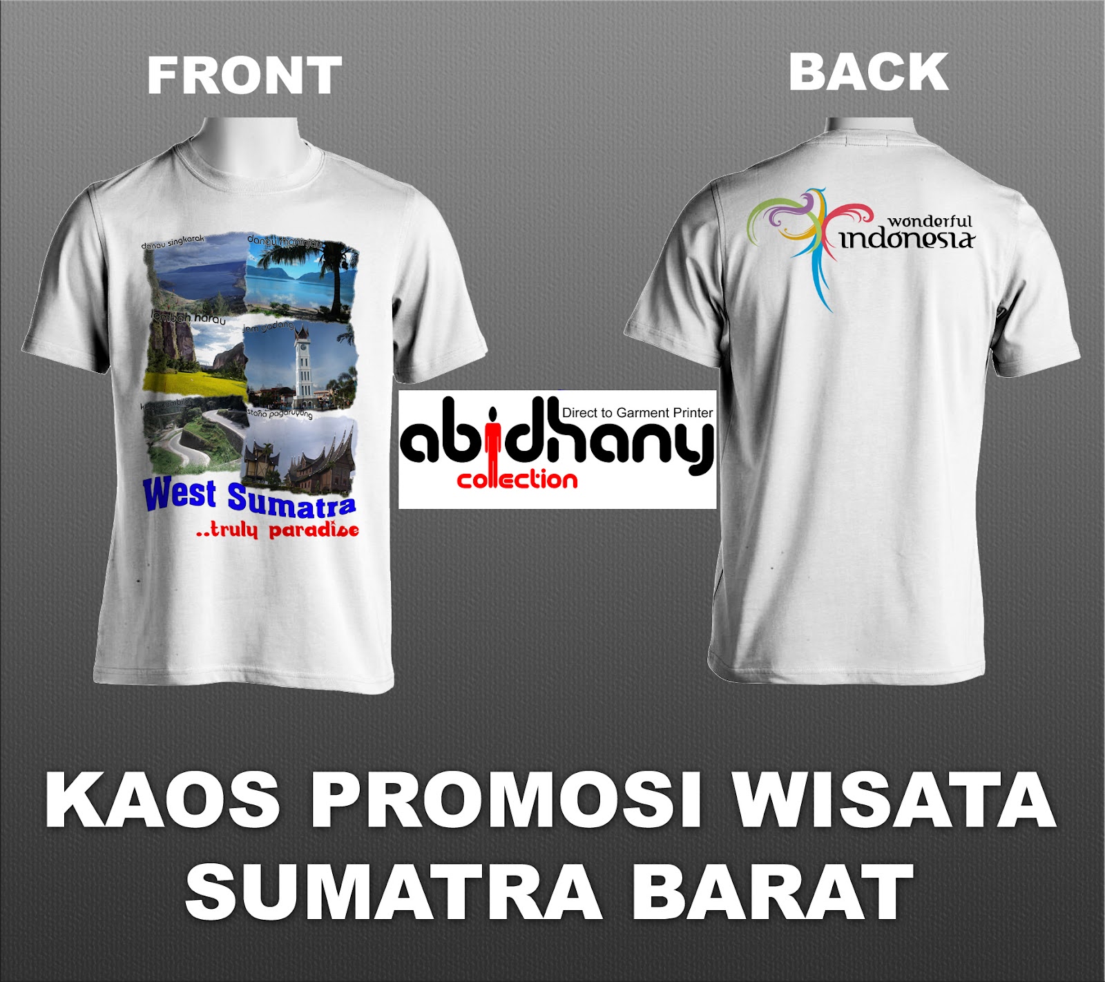Photo on T shirt Teknologi Sablon Kaos Terbaru  