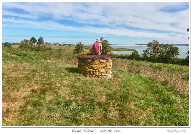 Choate Island : ... with the views...