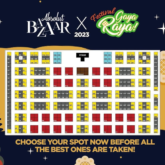 ABSOLUT BAZAAR X FESTIVAL GAYA RAYA 2023 DI MITEC KEMBALI DENGAN LEBIH GEMPAK