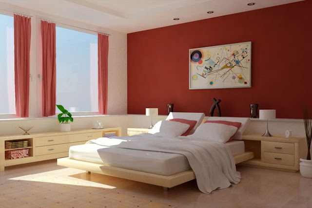 Red Bedroom Decorating Ideas