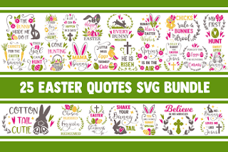 Easter SVG Bundle, bunny svg, easter bunny svg, spring svg, eggs svg, jesus svg, happy easter svg, christian svg, believe svg, svg designs