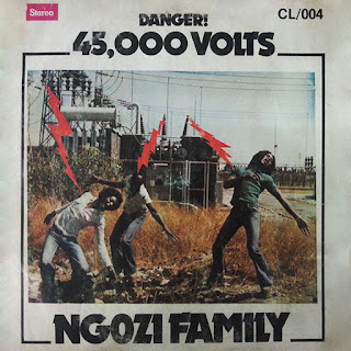 Ngozi Family  "45,000 Volts" 1977 Zambia  Psych Rock,Afro Funk