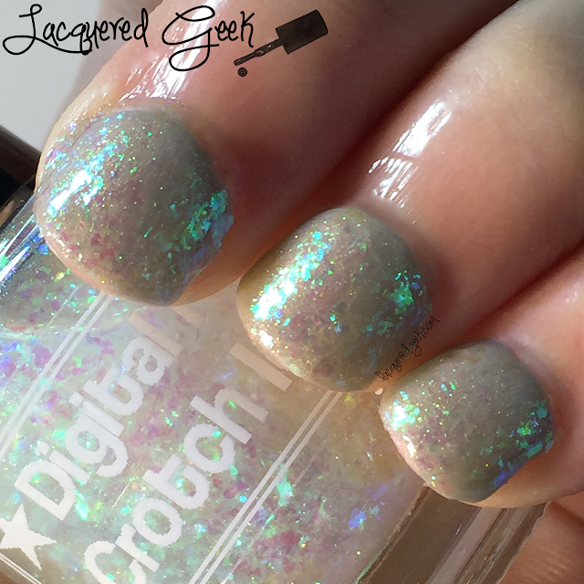 Digital Nails Crotch Ice nail polish swatch and review by Lacquered Geek