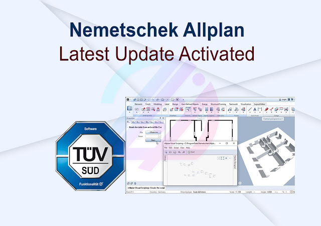 Nemetschek Allplan Latest Update Activated