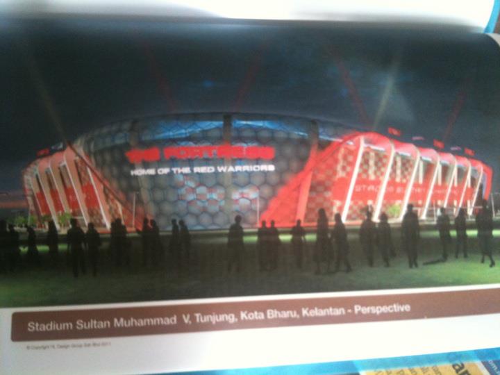 Stadium Baru Kelantan 2012