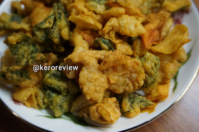 รีวิว เห็ดทอดนาโหนด ผักเทมปุระอบกรอบ รสต้มยำกุ้งมังกร (CR) Review Crispy Tempura Vegetables Lobster TomYum Flavor, Hedthod Nanode Brand.