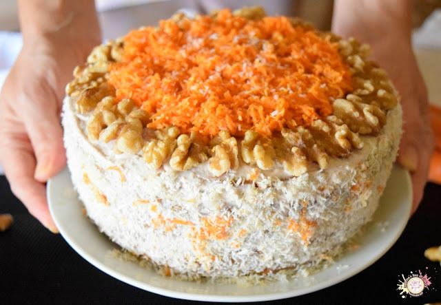 Tarta de zanahoria o Carrot cake