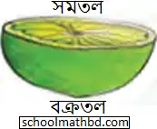 বাক্স ও মোম রং দেখি – লেবুর বক্রতল ও সমতল