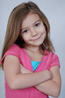 G Hannelius childhood photo 2