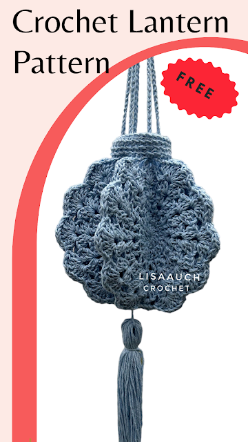 Crochet lantern pattern FREE crochet home decoration crochet inspiration Crochet Lantern Pattern Free