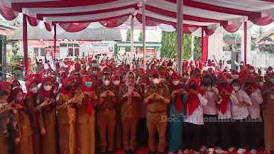 Tingkatkan kualitas Hidup Masyarakat, Bupati Winarti Hadiri Seminar Kesehatan & Pemberdayaan Perempuan 