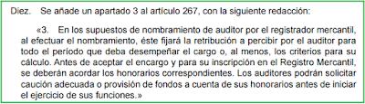 Disposición Final Cuarta Diez Ley 22/2015 Auditoría Cuentas