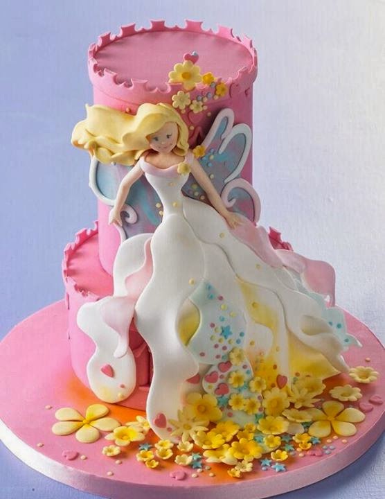 Preciosa tarta de Princesa. Tartas originales. | Ideas y ...