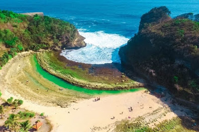 pantai batu bengkung gedangan malang