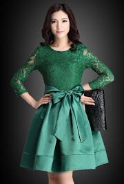 55+ Inspirasi Terbaru Dress Brokat Satin Anak