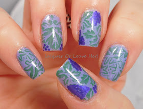 Going grape-zy with Zoya Aster & Messy Mansion Valareign 03