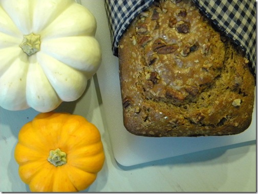 Pumpkin Bread with Walnuts