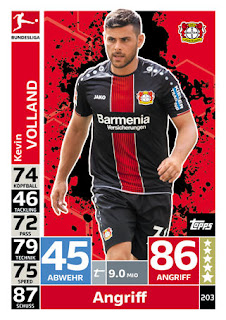 Match Attax Bundesliga 2018-2019 Bayer 04 Leverkusen