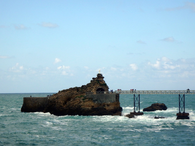 Rocher de la Vierge, Biarritz