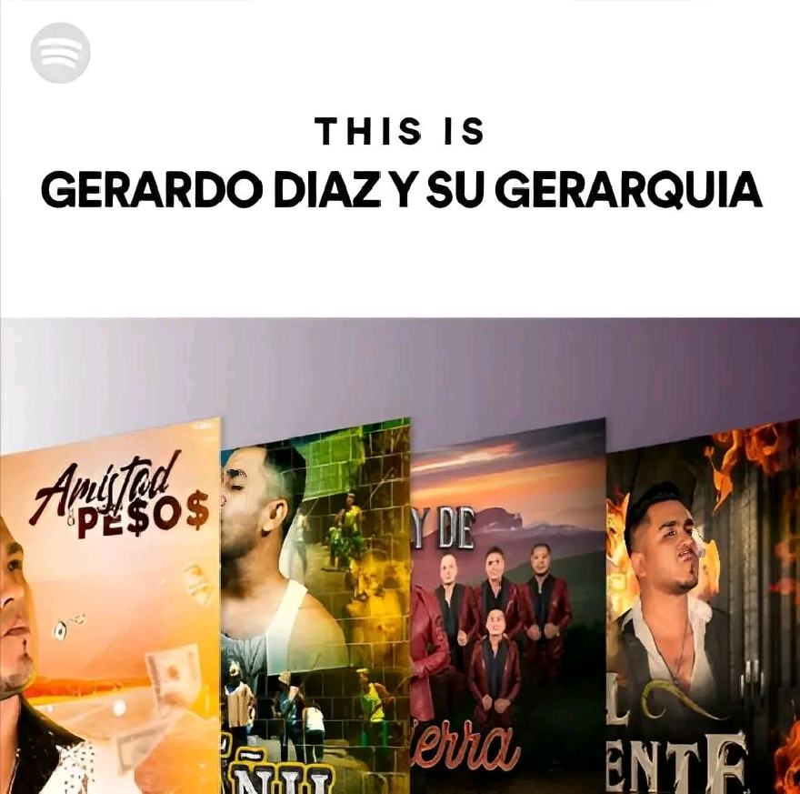 Gerardo Diaz Y Su Gerarquia - Thi's IT 50 Exitos (Album Mp3) 2022