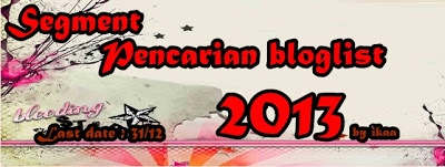 Segment pencarian bloglist 2013