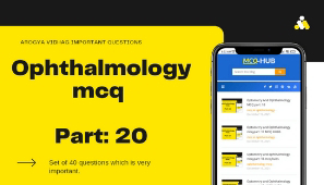 mcq in ophthalmology and optometry part: 20