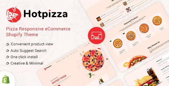 Best Pizza & Food Delivery Shopify Store