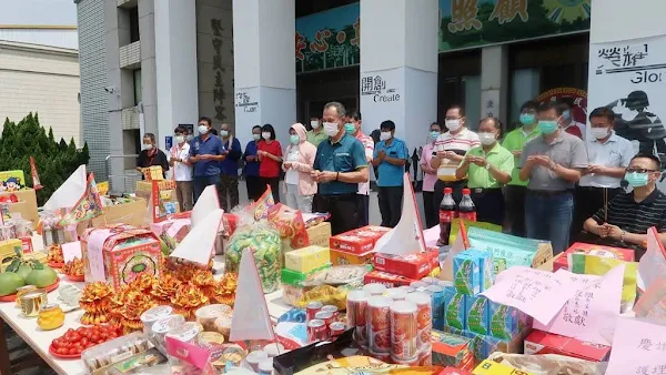 中彰榮家慶贊中元普渡 祭祖祈福避疫永保安康