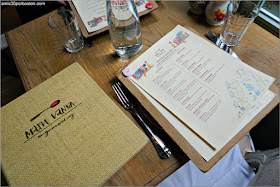 Cartas del Restaurante Ruso Mari Vanna en Nueva York