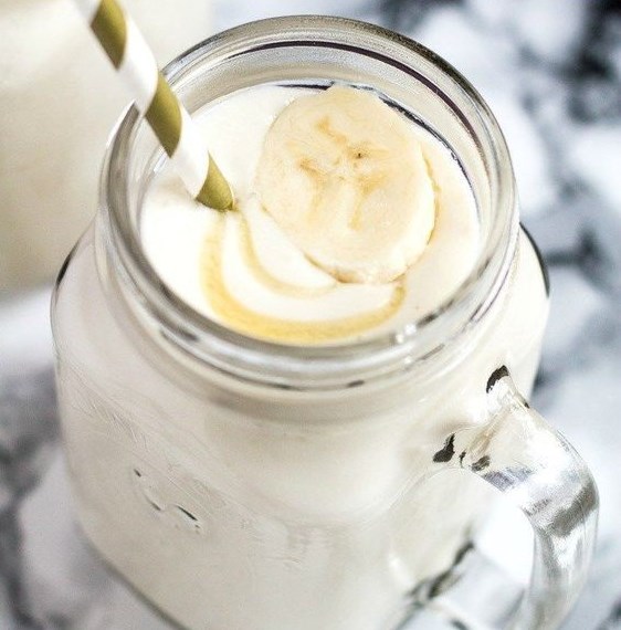 BANANA BREAKFAST SMOOTHIE #Smoothie #Drink