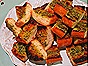 Roasted Garlic Bread with Fresh Herbs